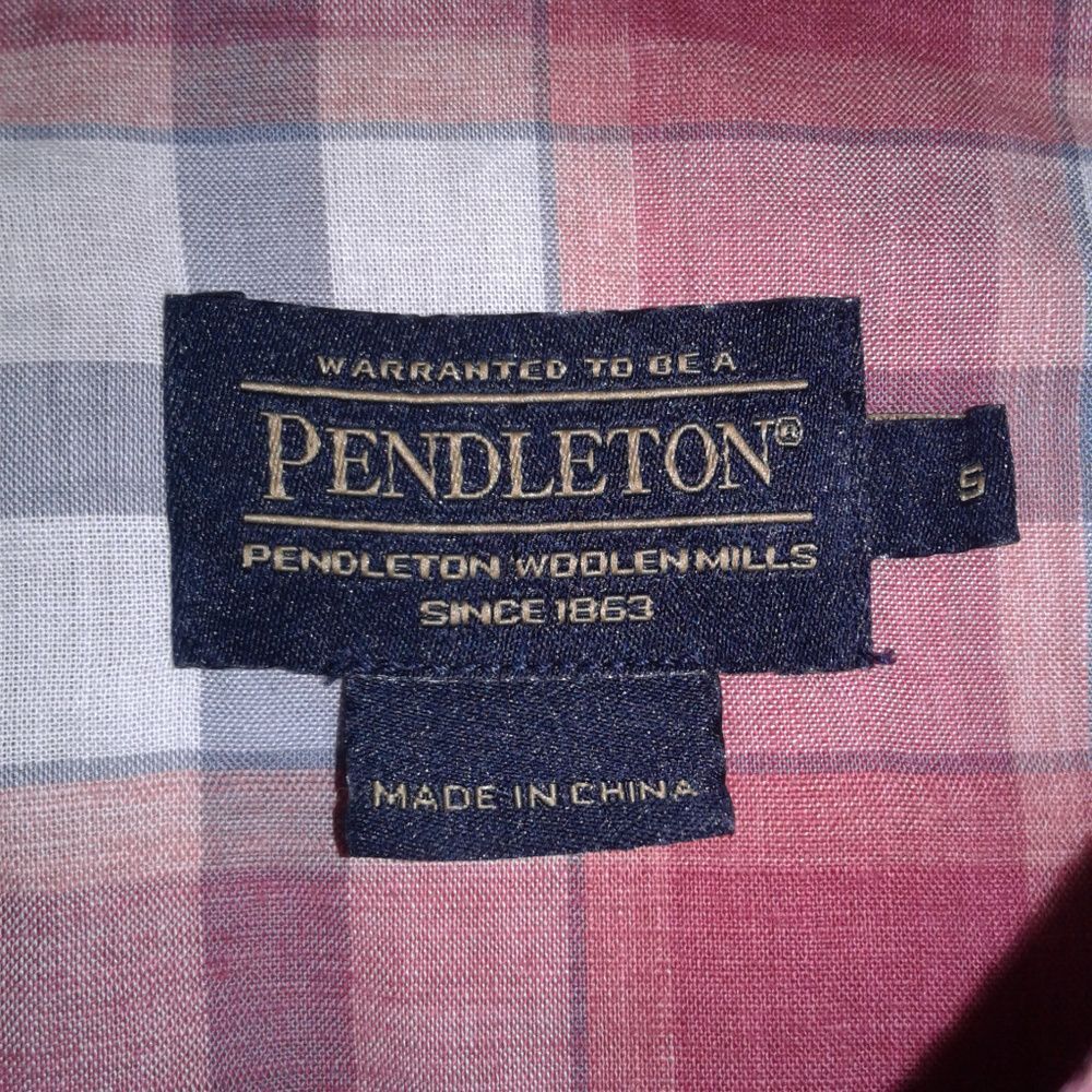 Women's Pendleton Cherry Pink Plaid Sleeveless To… - image 5
